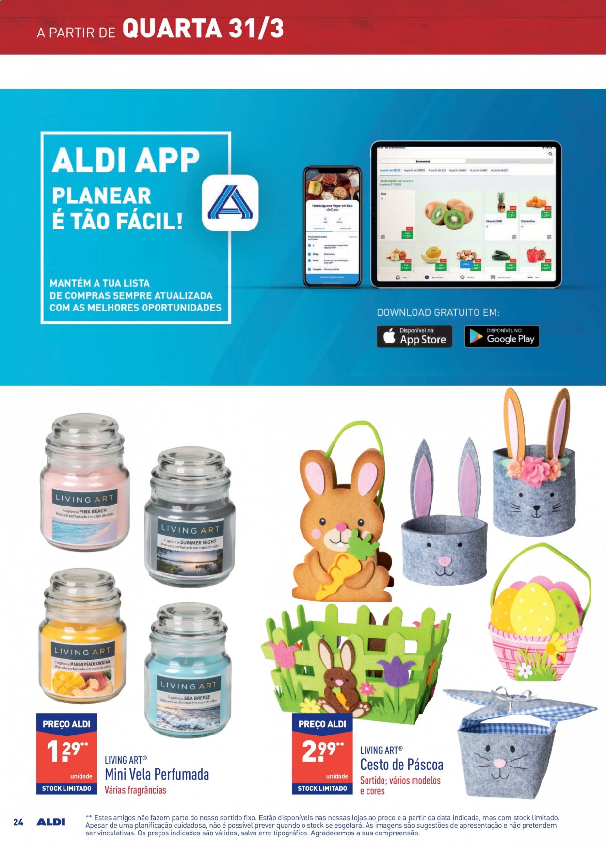 Folheto Aldi - 31.3.2021 - 6.4.2021. Página 24