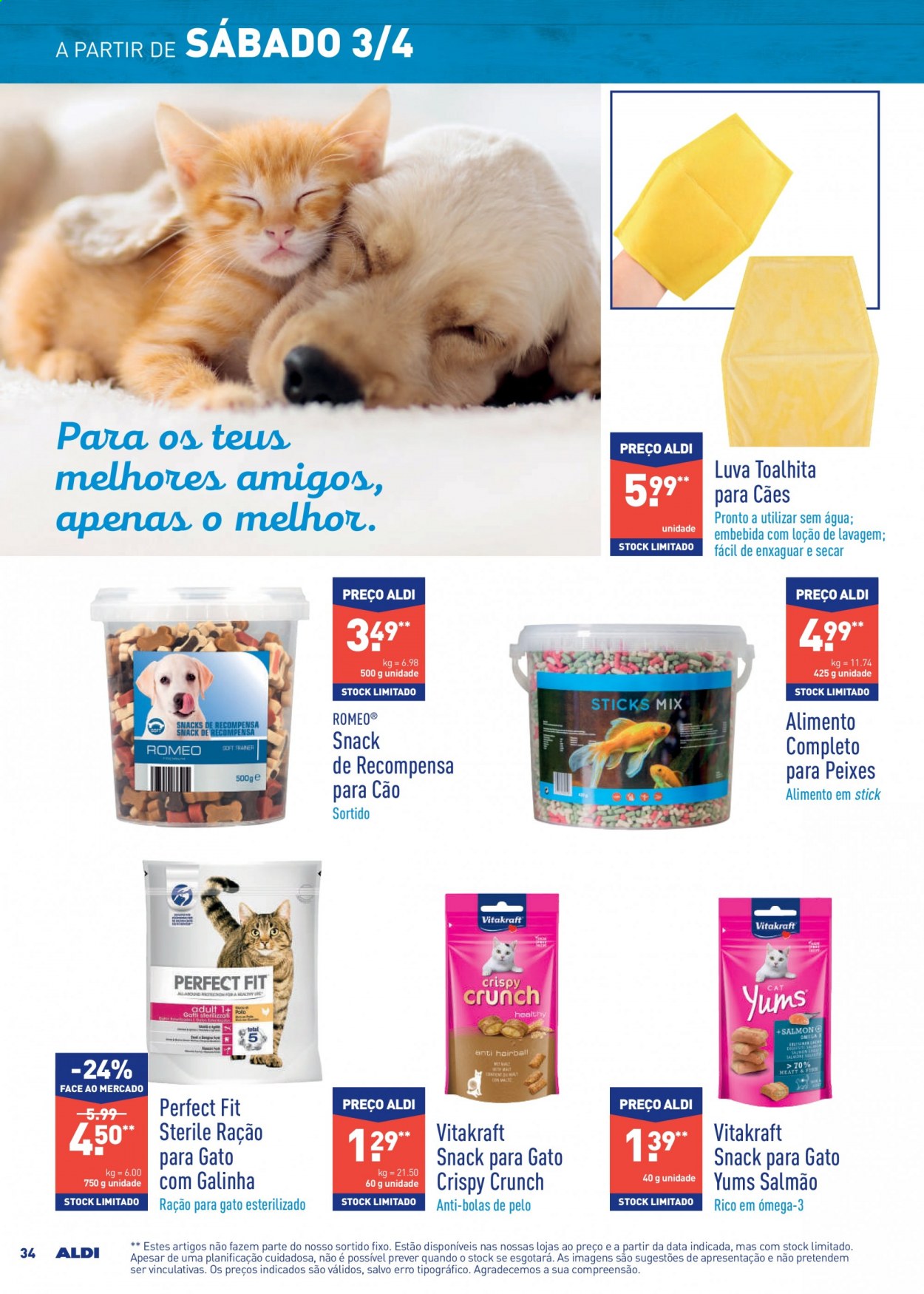 Folheto Aldi - 31.3.2021 - 6.4.2021. Página 34