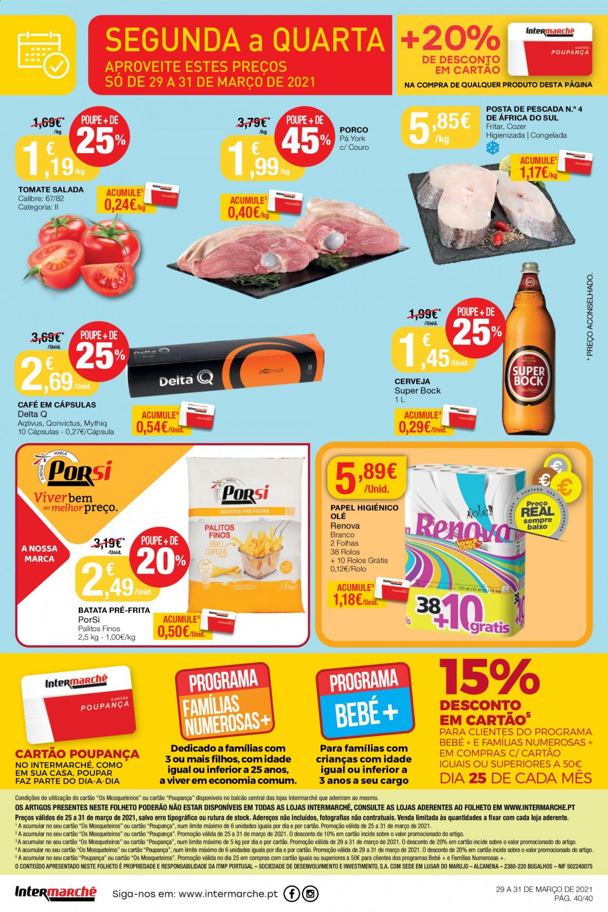 Folheto Intermarché - 25.3.2021 - 31.3.2021. Página 40