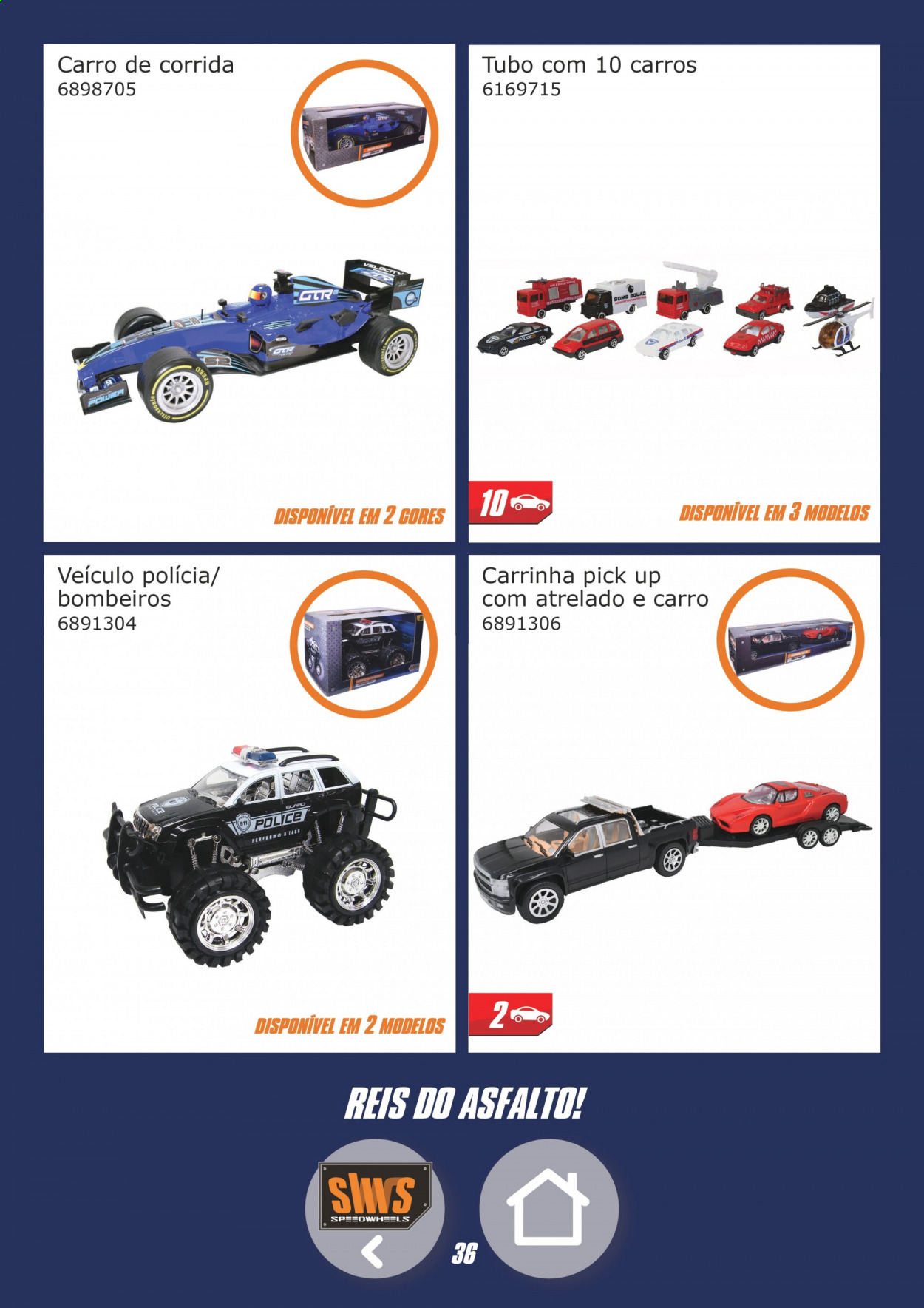 thumbnail - Folheto Continente - Produtos em promoção - carro brinquedo. Página 36.