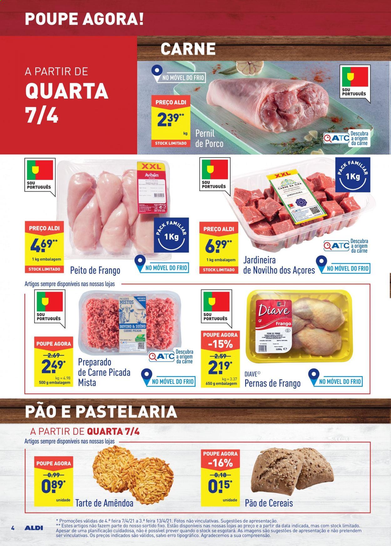 Folheto Aldi - 7.4.2021 - 13.4.2021. Página 4