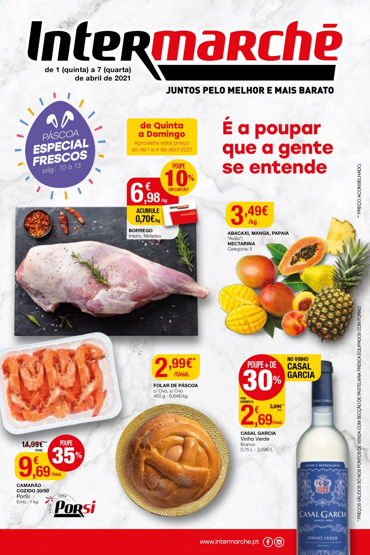 Folheto Intermarché - 1.4.2021 - 7.4.2021. Página 1