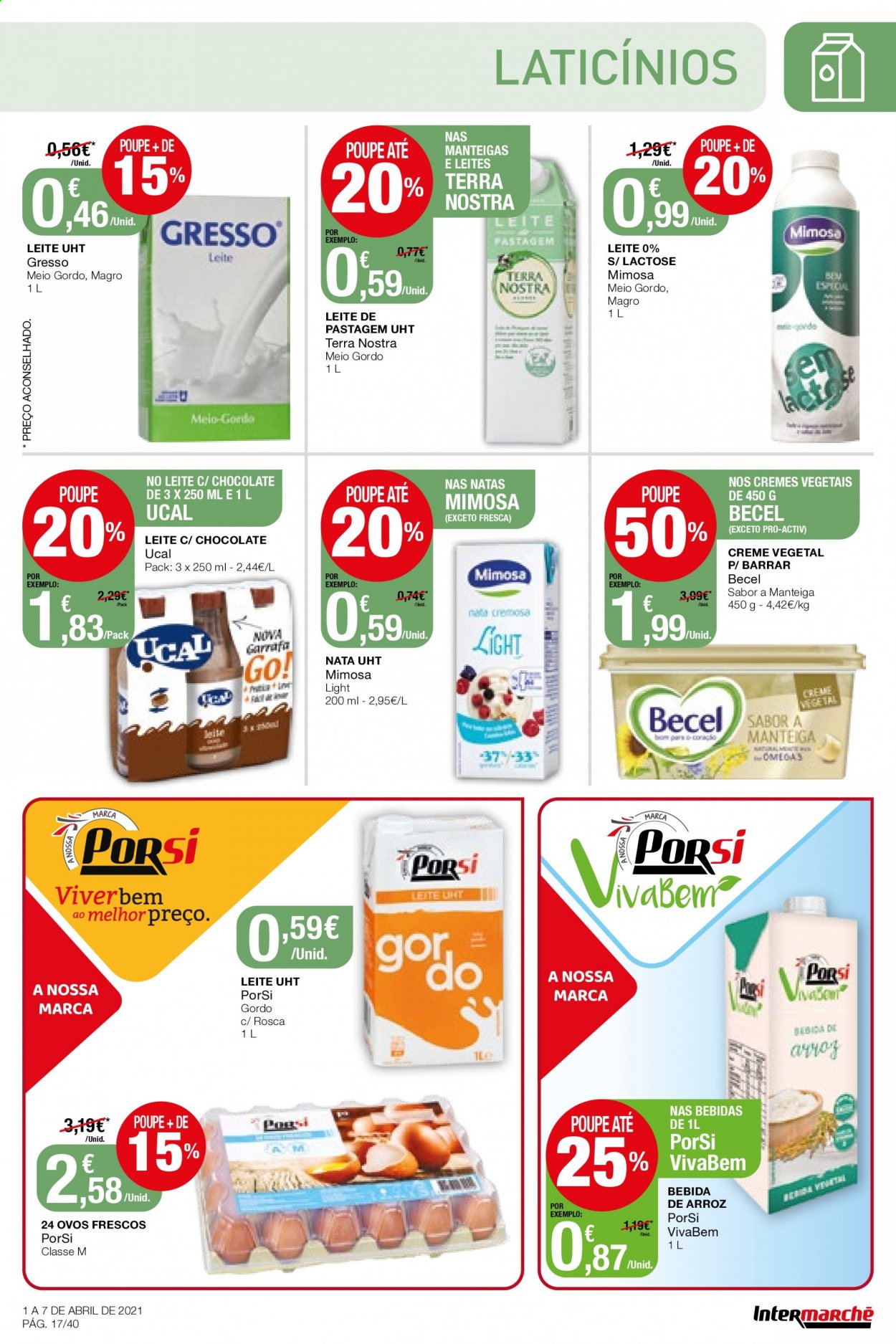 Folheto Intermarché - 1.4.2021 - 7.4.2021. Página 17