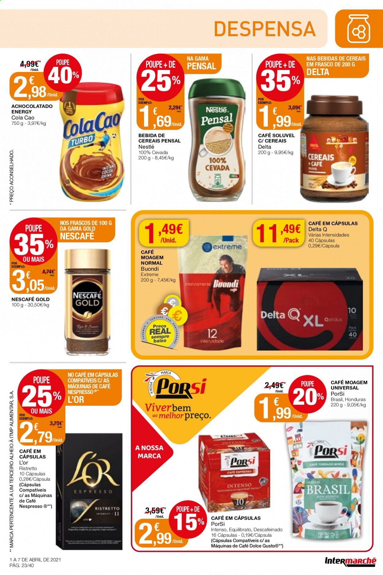 Folheto Intermarché - 1.4.2021 - 7.4.2021. Página 23