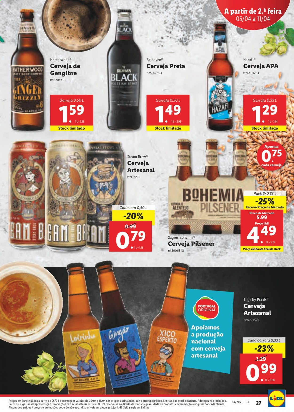 Folheto Lidl - 5.4.2021 - 11.4.2021. Página 29