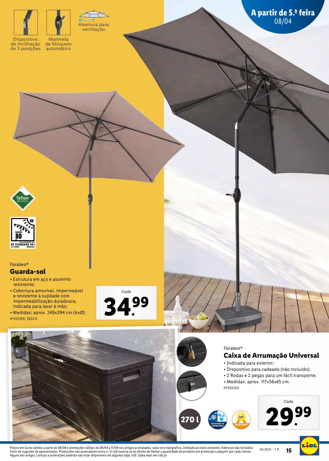 Folheto Lidl - 5.4.2021 - 11.4.2021. Página 45