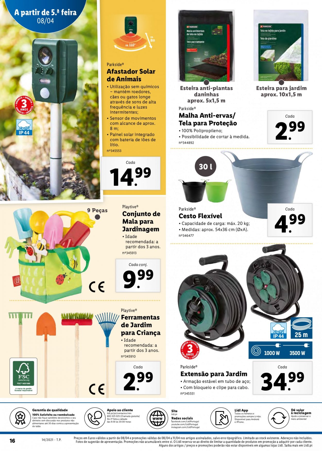 Folheto Lidl - 5.4.2021 - 11.4.2021. Página 46