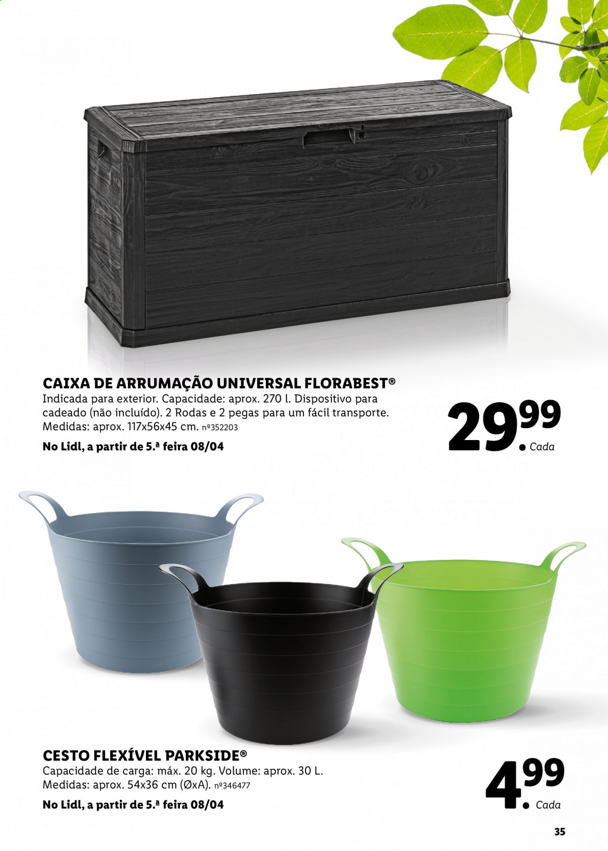 Folheto Lidl. Página 35