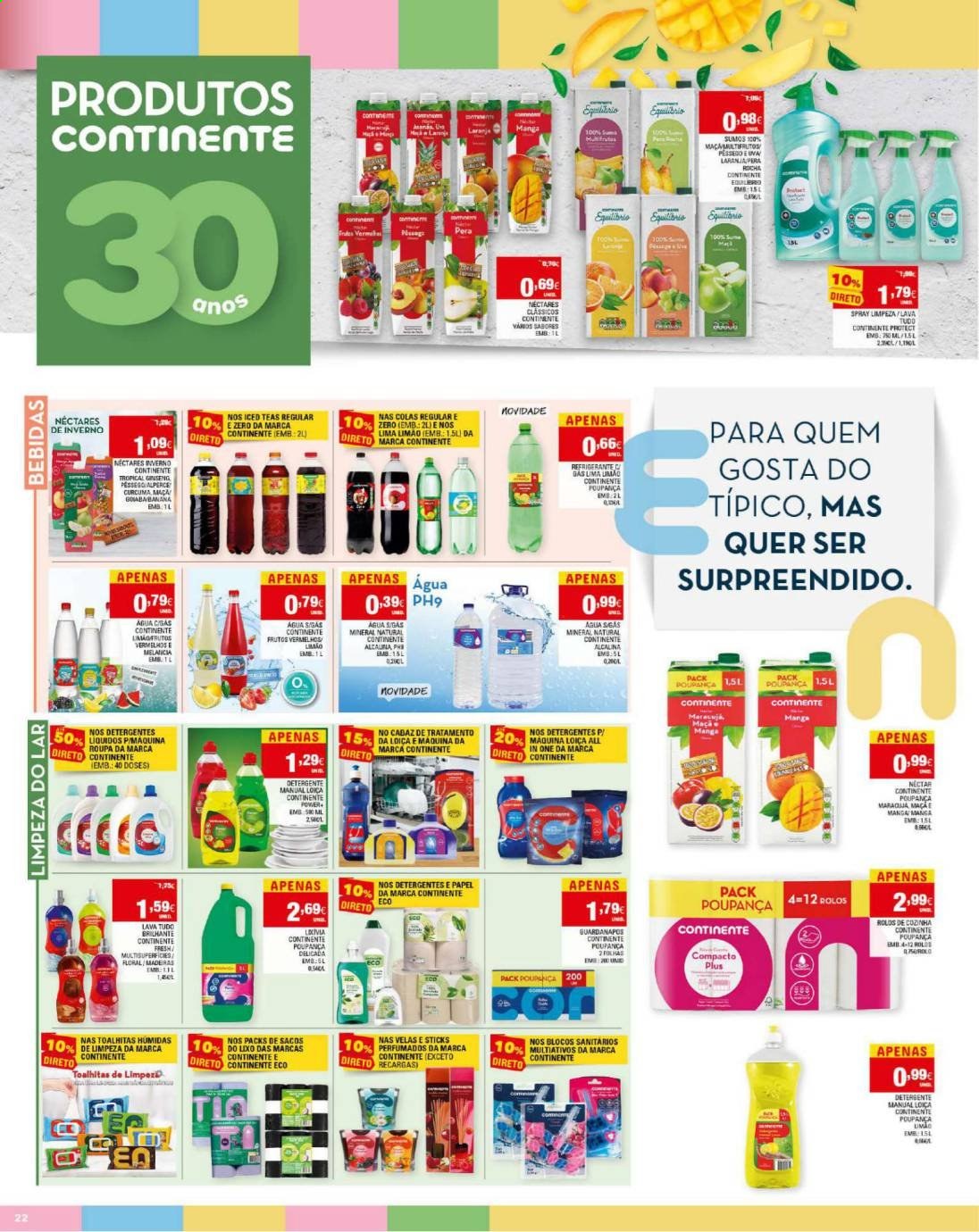 Folheto Continente Modelo - 6.4.2021 - 12.4.2021. Página 22