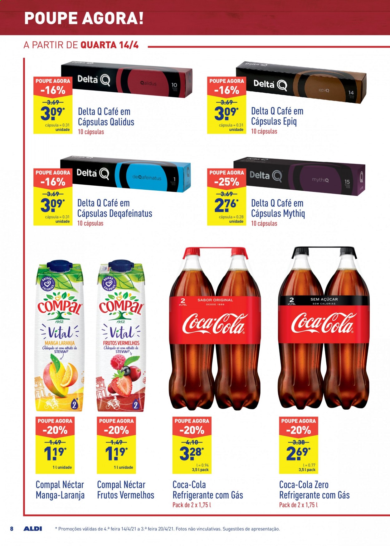 Folheto Aldi - 14.4.2021 - 20.4.2021. Página 8