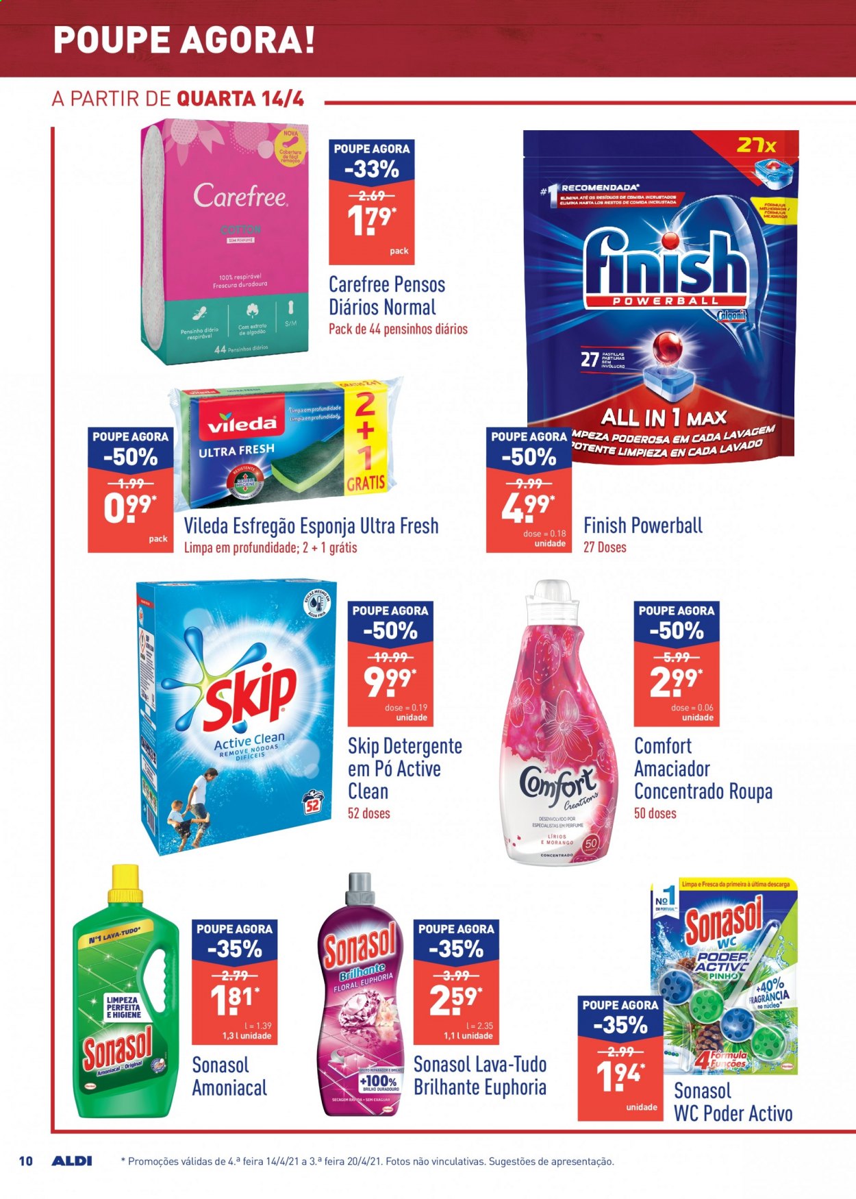 Folheto Aldi - 14.4.2021 - 20.4.2021. Página 10