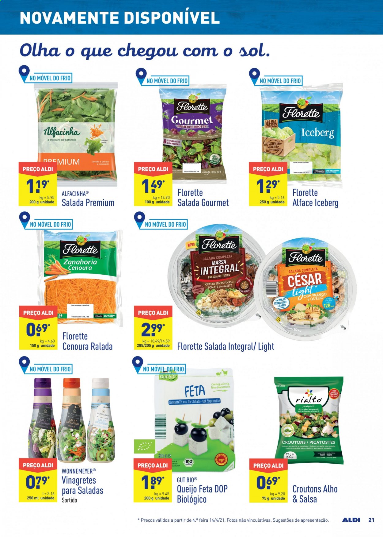 Folheto Aldi - 14.4.2021 - 20.4.2021. Página 21
