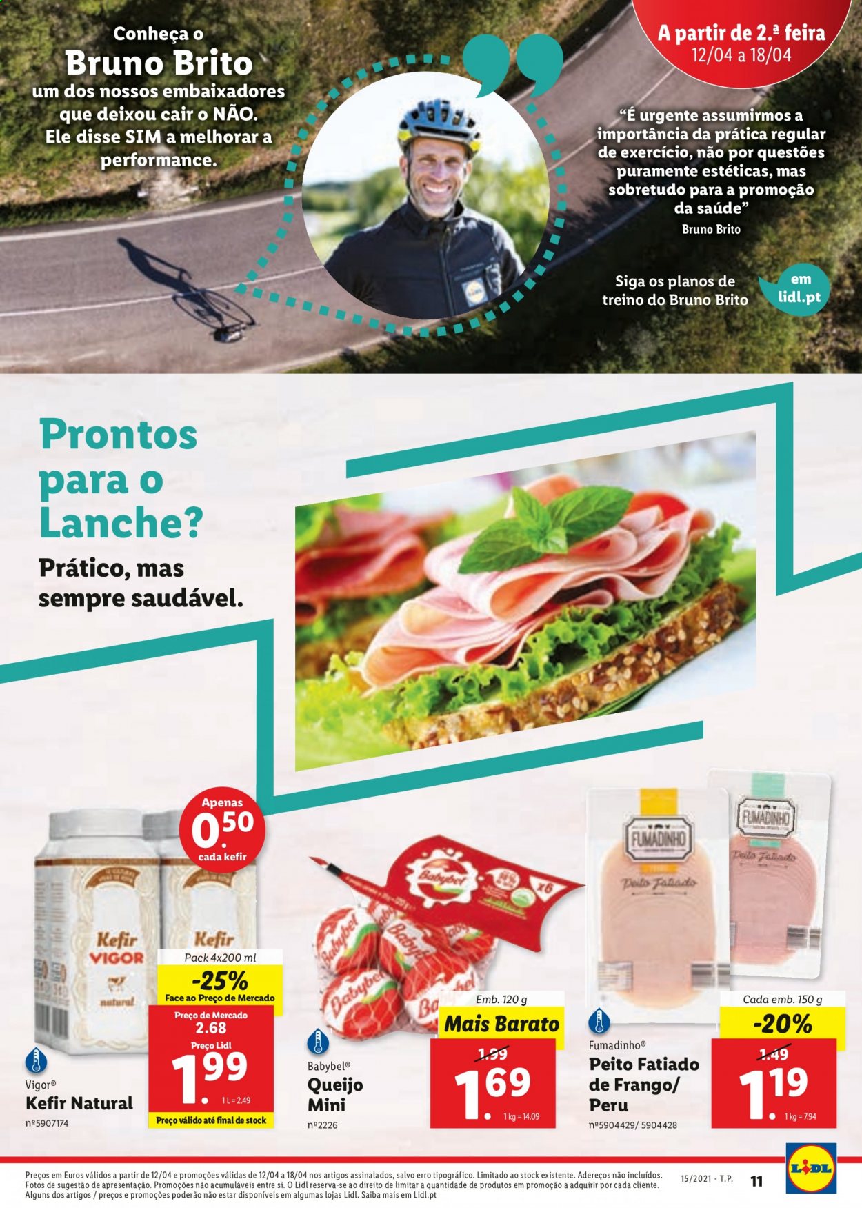 thumbnail - Folheto Lidl - 12.4.2021 - 18.4.2021 - Produtos em promoção - perú, queijo. Página 11.