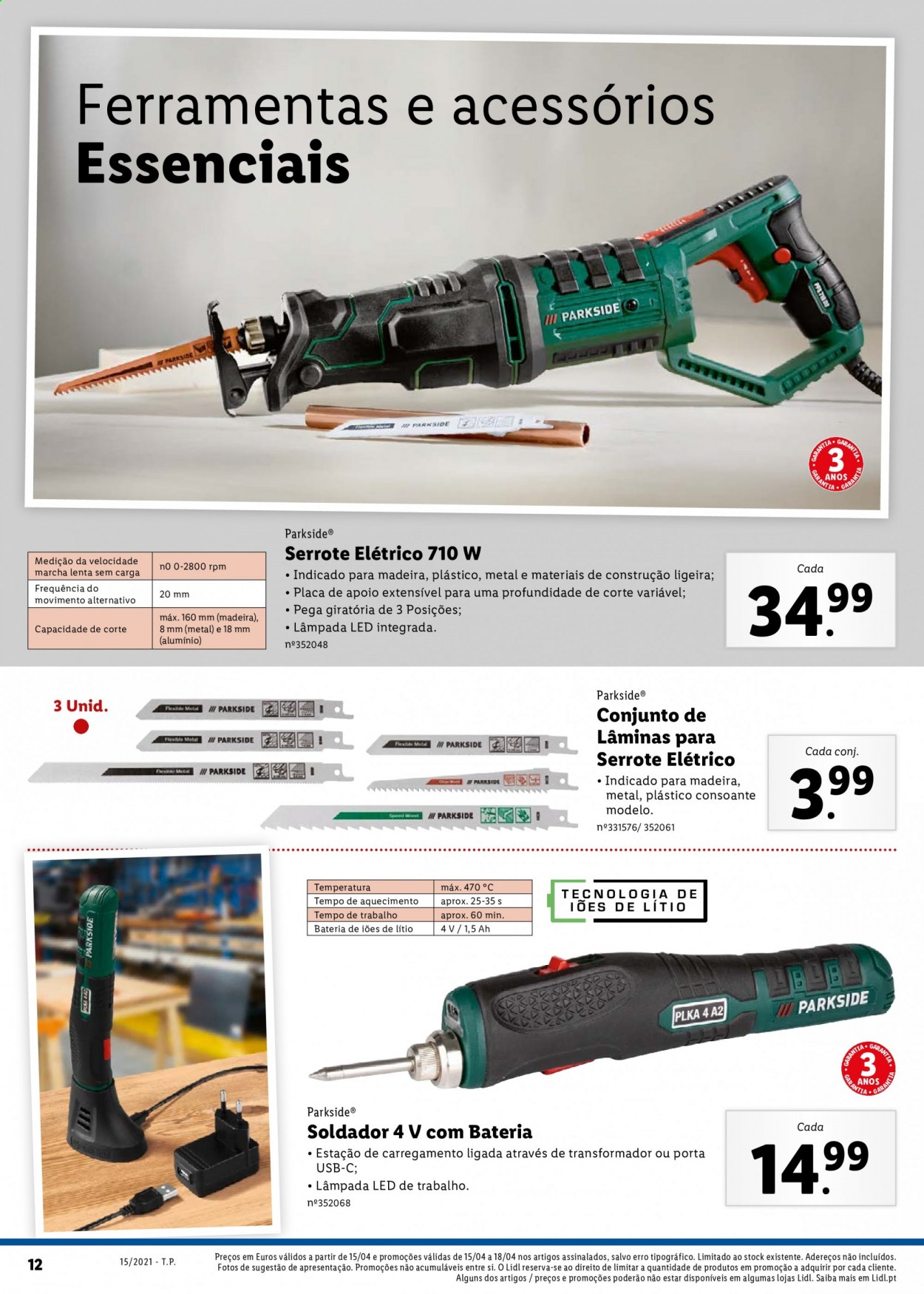 Folheto Lidl - 12.4.2021 - 18.4.2021. Página 12