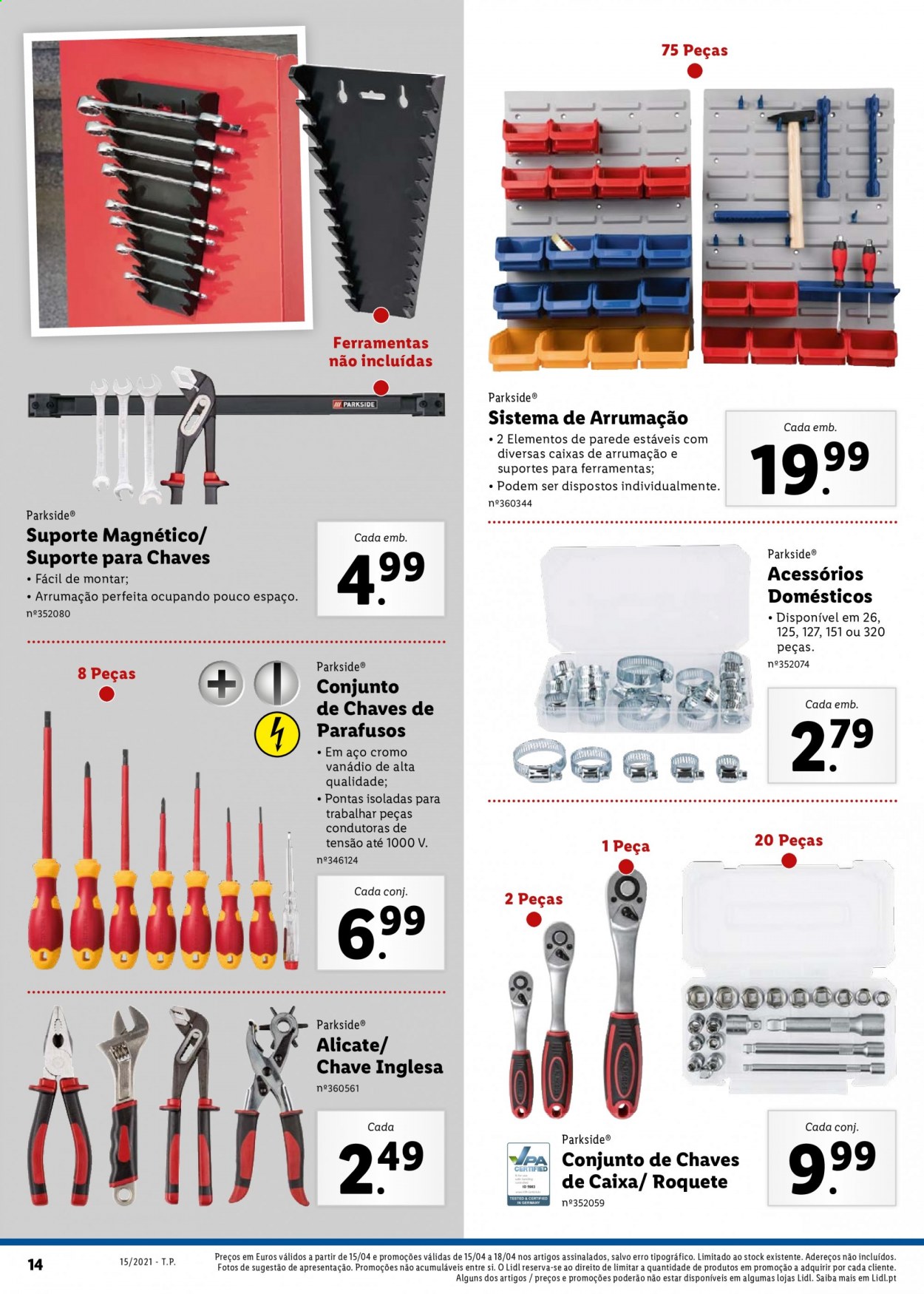 Folheto Lidl - 12.4.2021 - 18.4.2021. Página 14