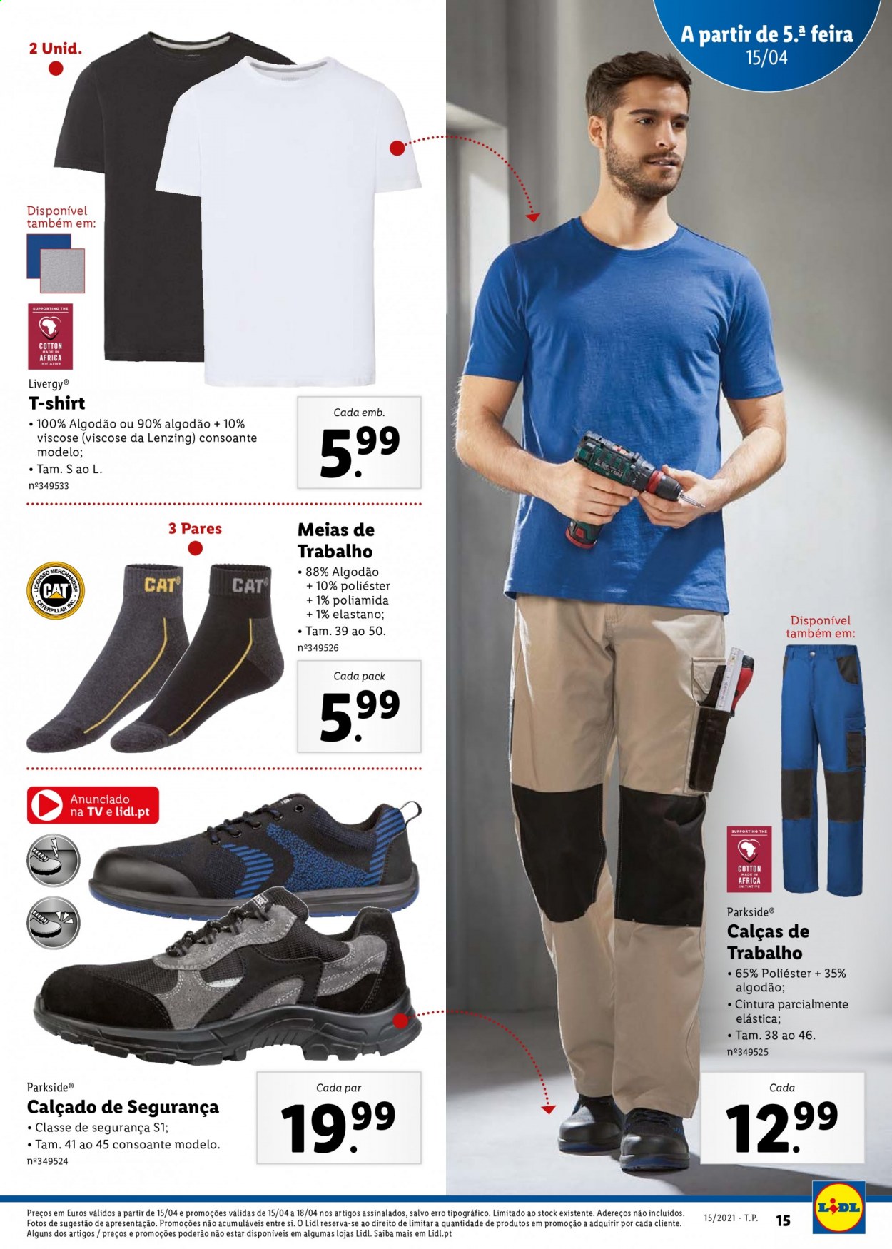 Folheto Lidl - 12.4.2021 - 18.4.2021. Página 15