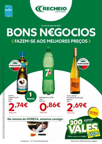 Folheto Recheio - 13.4.2021 - 26.4.2021.