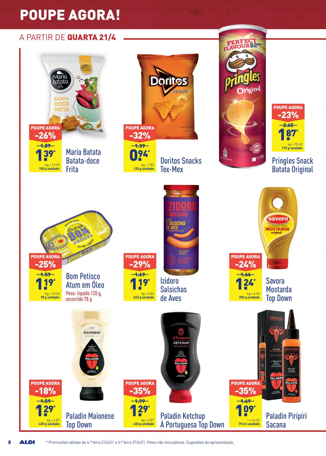 Folheto Aldi - 21.4.2021 - 27.4.2021. Página 8