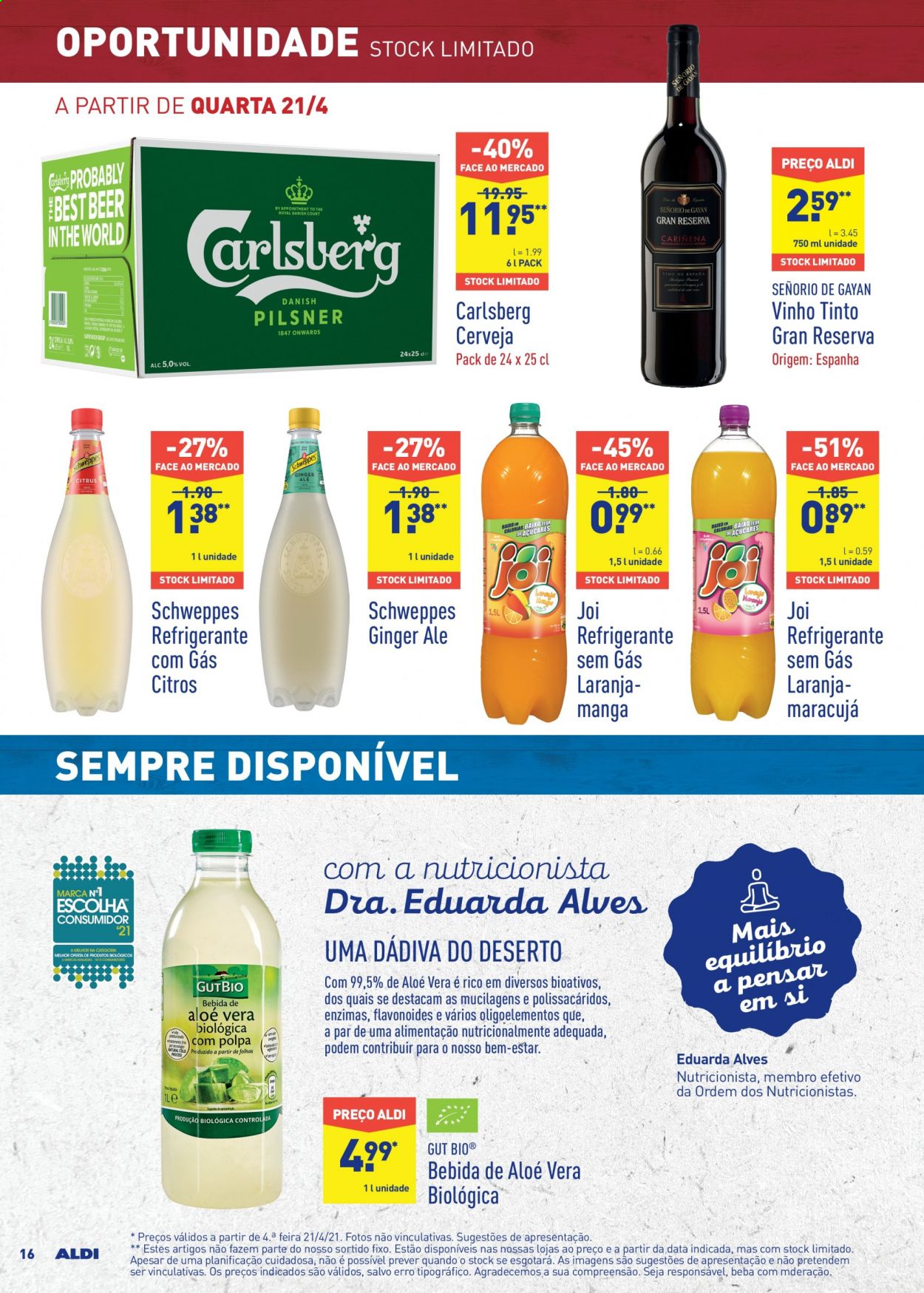 Folheto Aldi - 21.4.2021 - 27.4.2021. Página 16