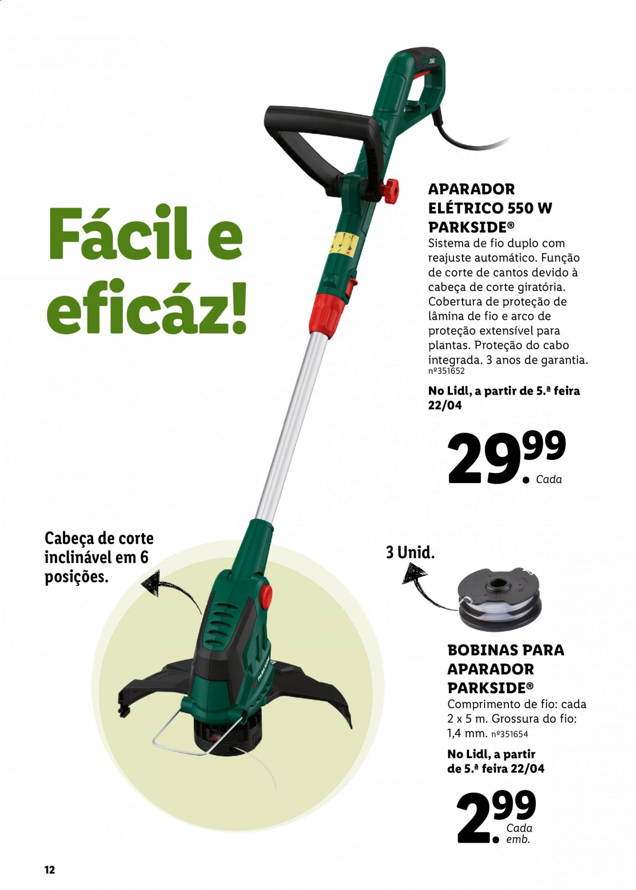 Folheto Lidl. Página 12