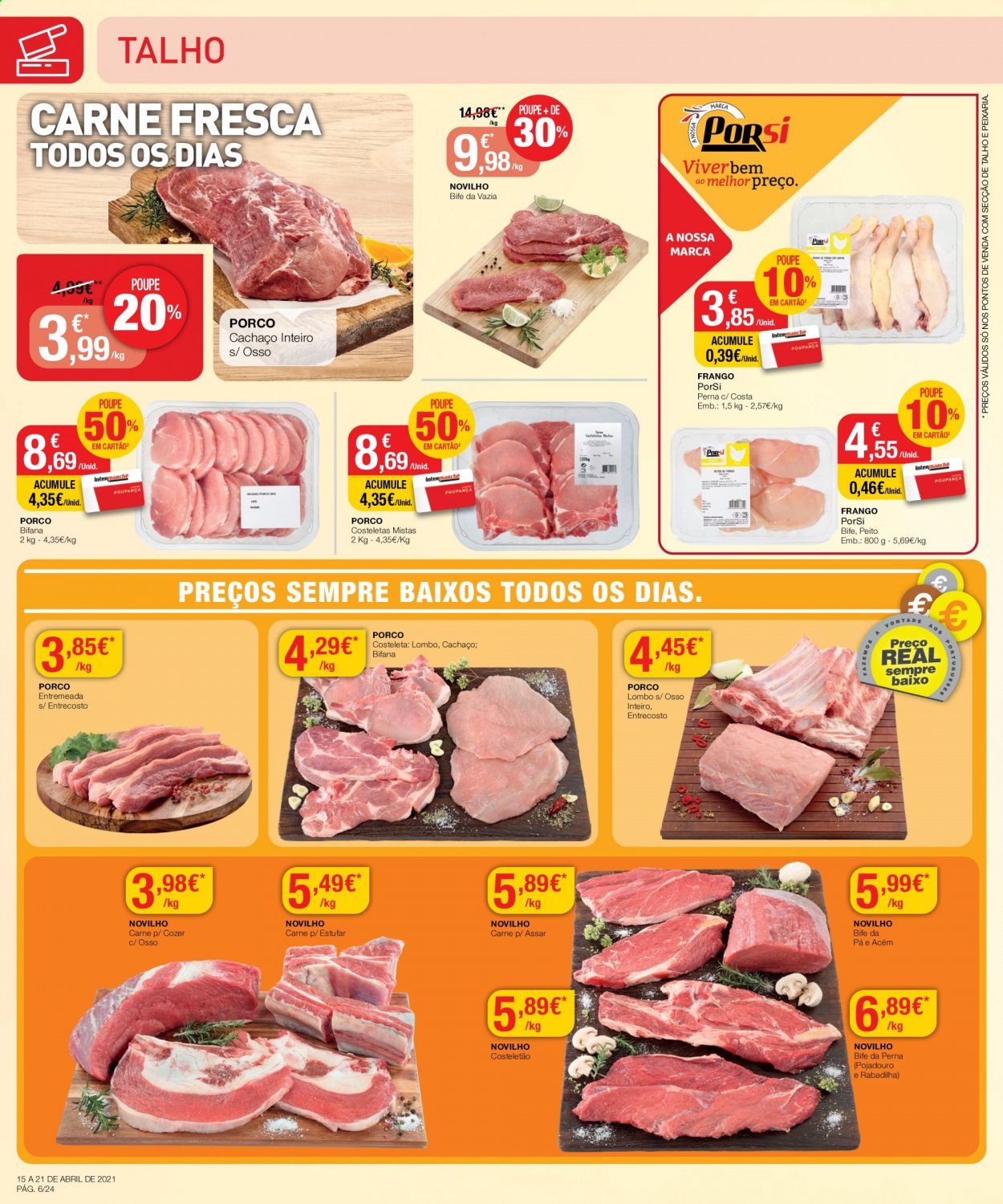 Folheto Intermarché - 15.4.2021 - 21.4.2021. Página 6