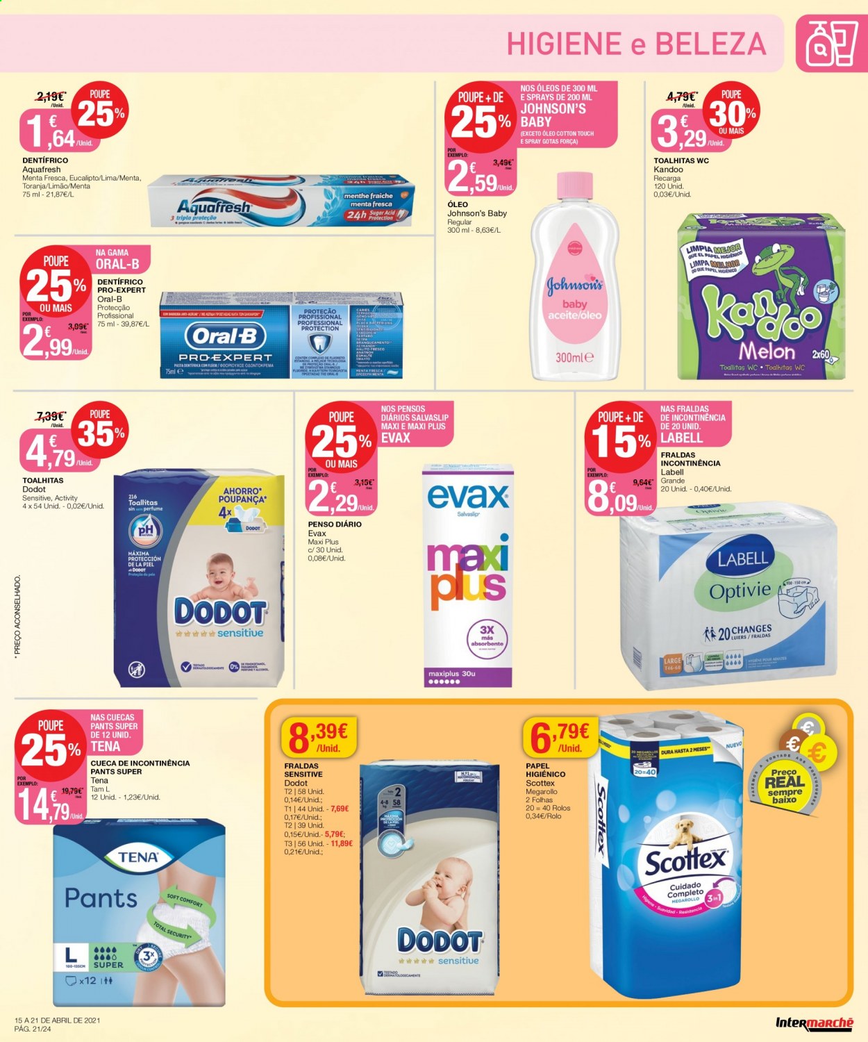 Folheto Intermarché - 15.4.2021 - 21.4.2021. Página 21