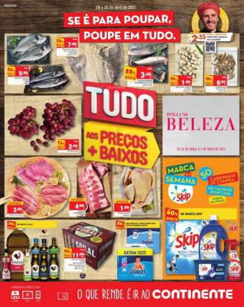 Folheto Continente Modelo - 20.4.2021 - 26.4.2021.