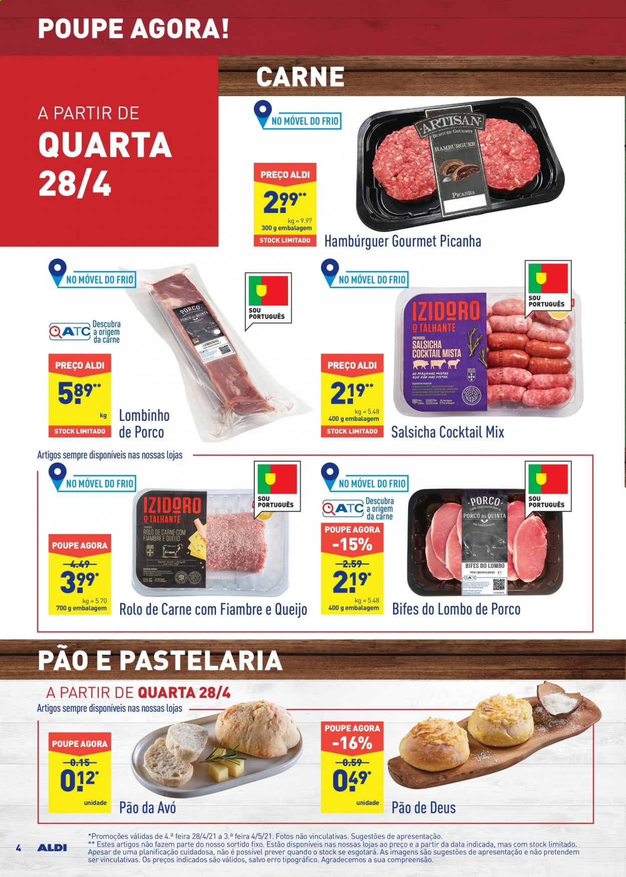 Folheto Aldi - 28.4.2021 - 4.5.2021. Página 4