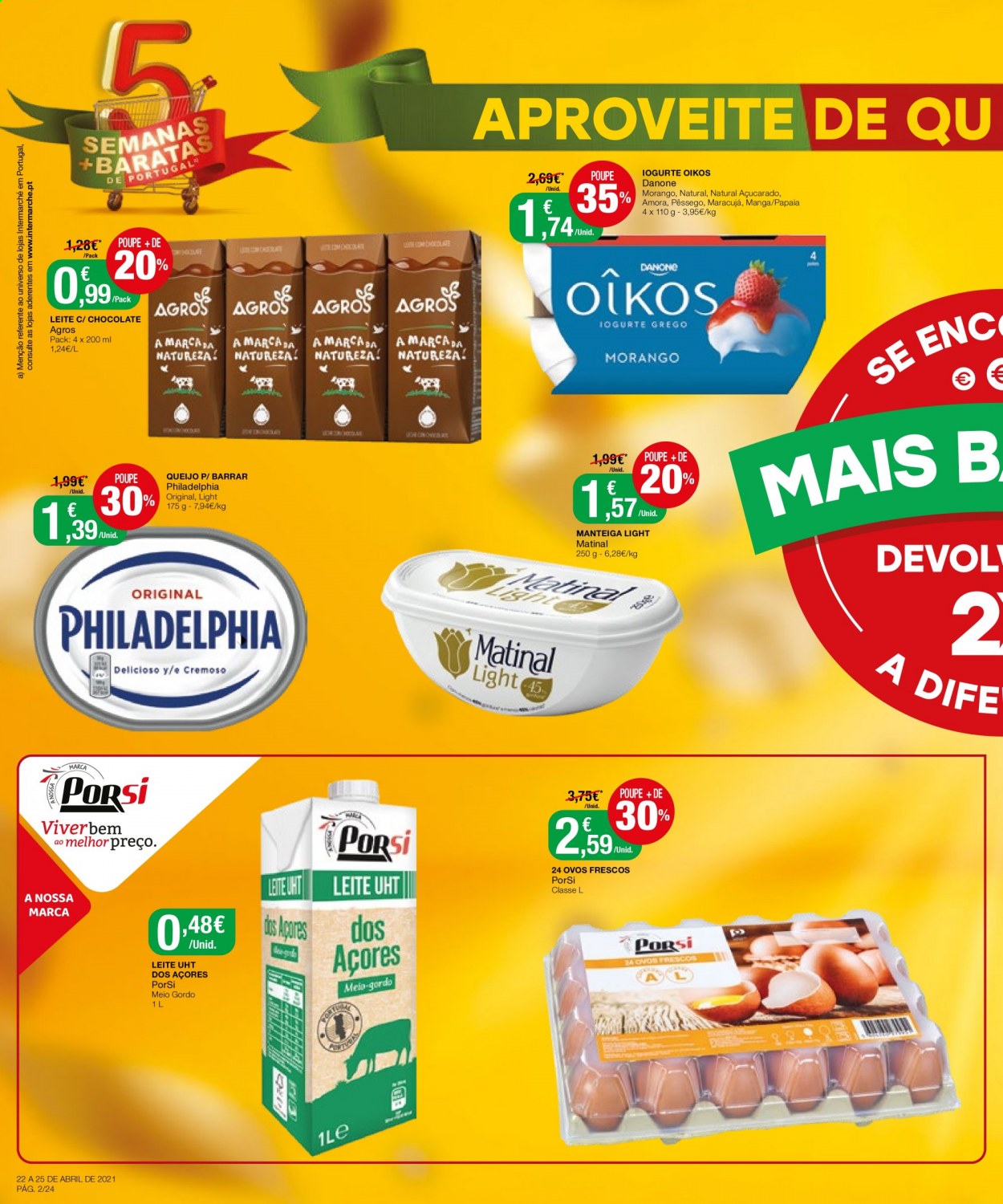 Folheto Intermarché - 22.4.2021 - 28.4.2021. Página 2
