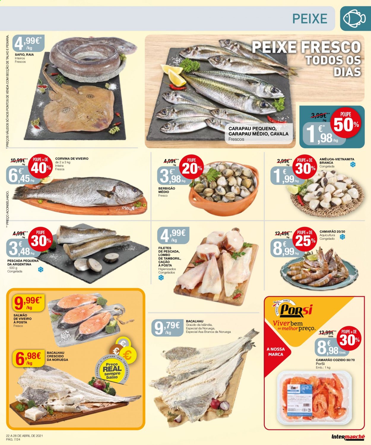 Folheto Intermarché - 22.4.2021 - 28.4.2021. Página 7