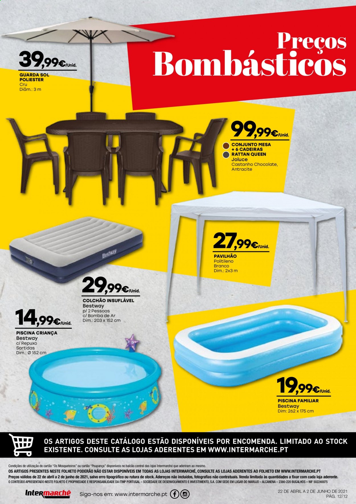 Folheto Intermarché - 22.4.2021 - 2.6.2021. Página 12