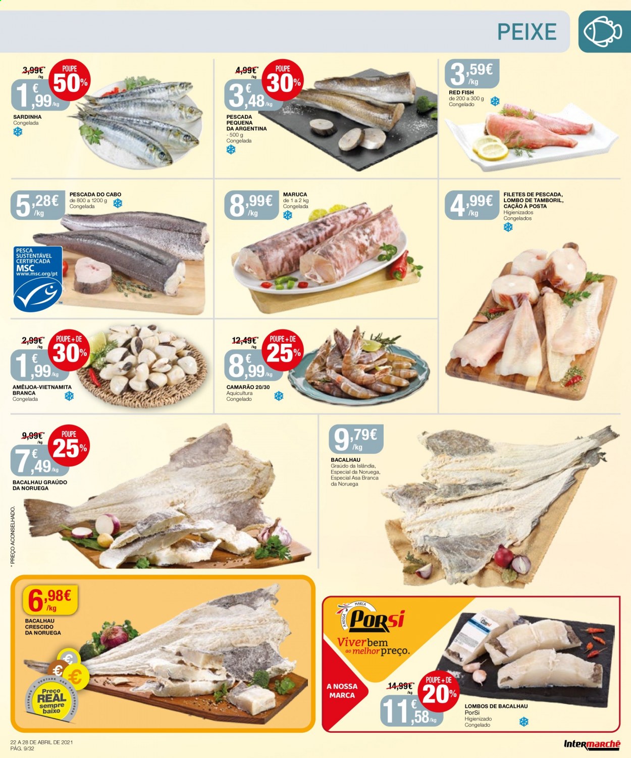 Folheto Intermarché - 22.4.2021 - 28.4.2021. Página 9