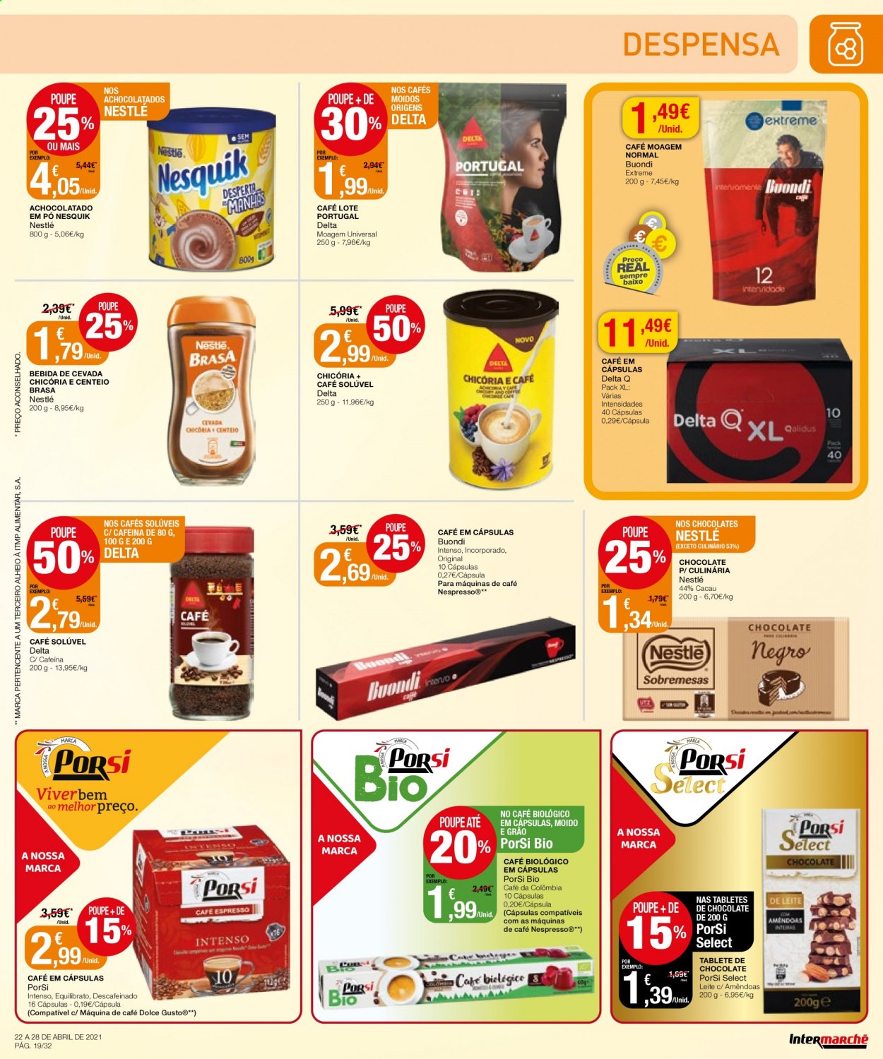 Folheto Intermarché - 22.4.2021 - 28.4.2021. Página 19