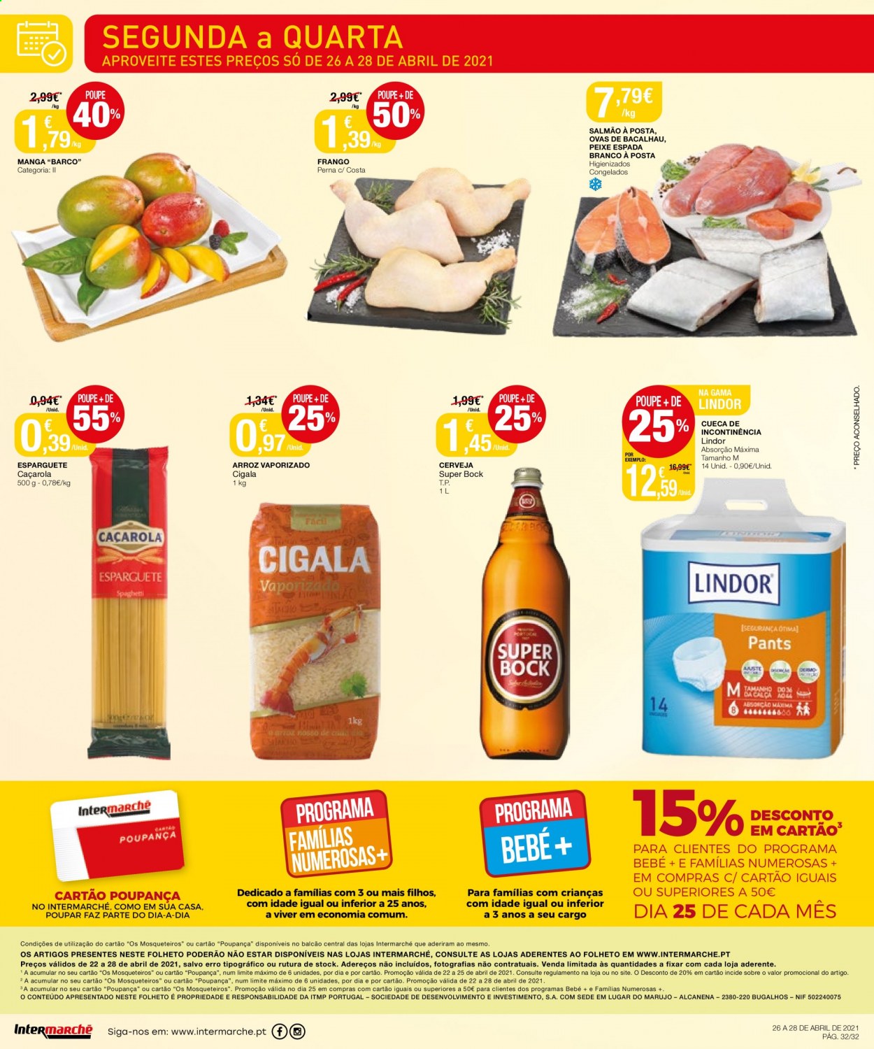 Folheto Intermarché - 22.4.2021 - 28.4.2021. Página 32