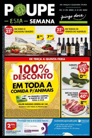 Folheto Pingo Doce - 27.4.2021 - 3.5.2021.