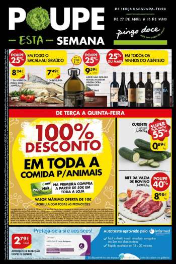 Folheto Pingo Doce - 27.4.2021 - 3.5.2021.