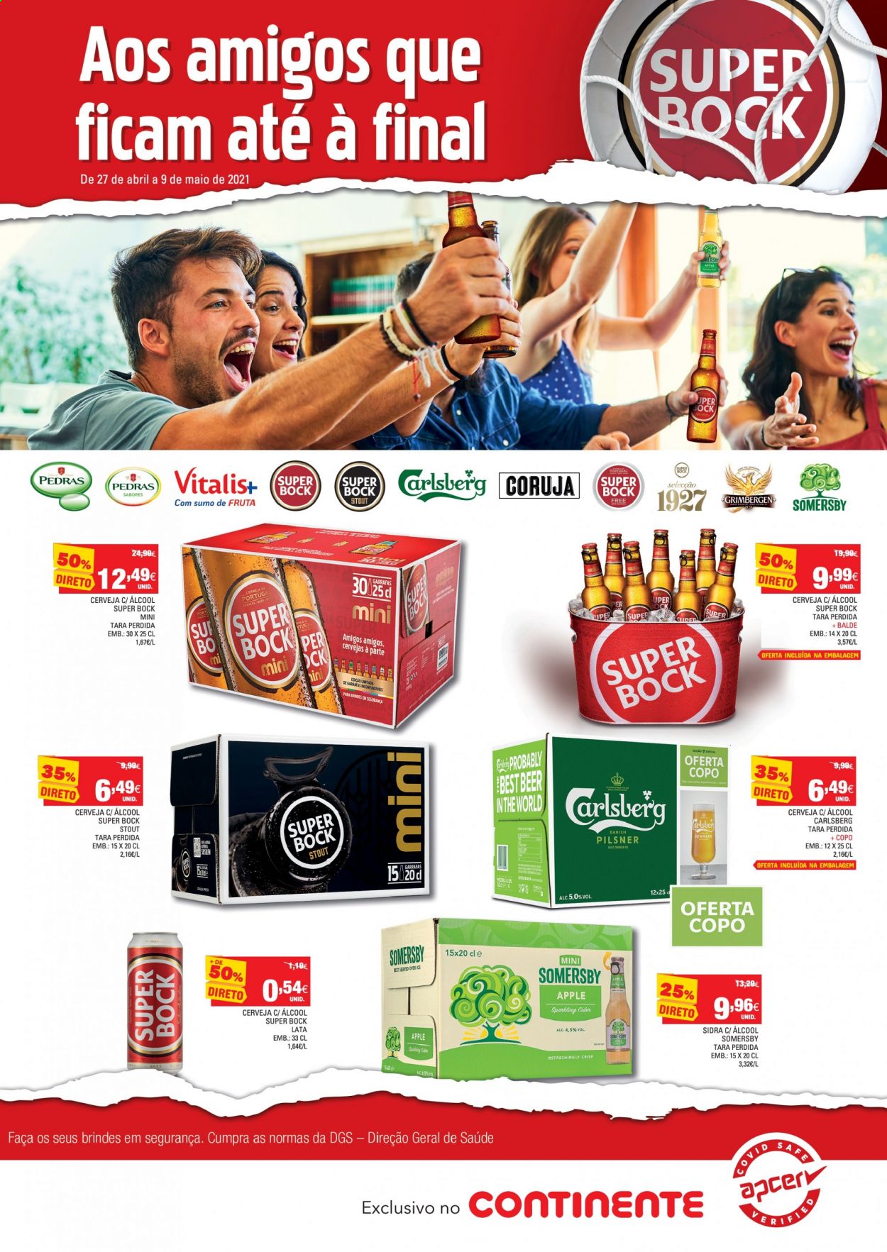 Folheto Continente - 27.4.2021 - 9.5.2021. Página 1