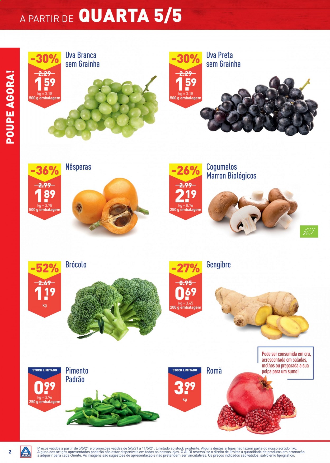 Folheto Aldi - 5.5.2021 - 11.5.2021. Página 2