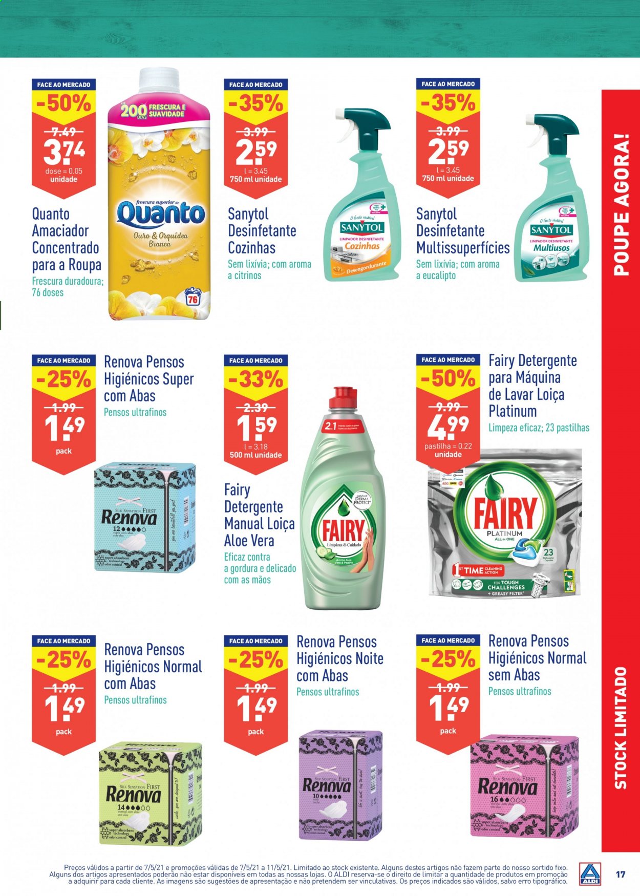 Folheto Aldi - 5.5.2021 - 11.5.2021. Página 17