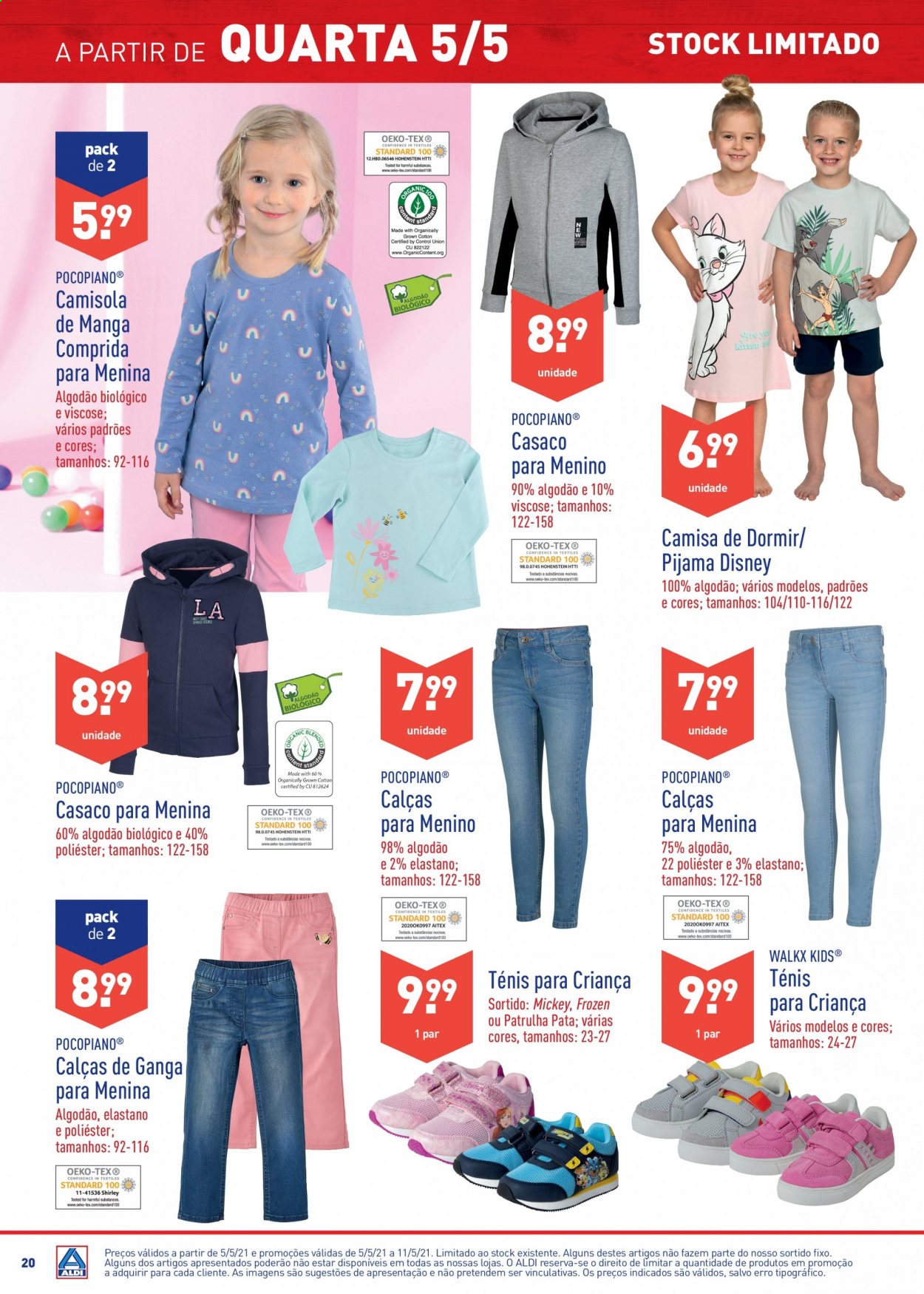 Folheto Aldi - 5.5.2021 - 11.5.2021. Página 20