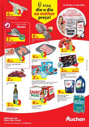 Folheto Auchan - 28.4.2021 - 4.5.2021.