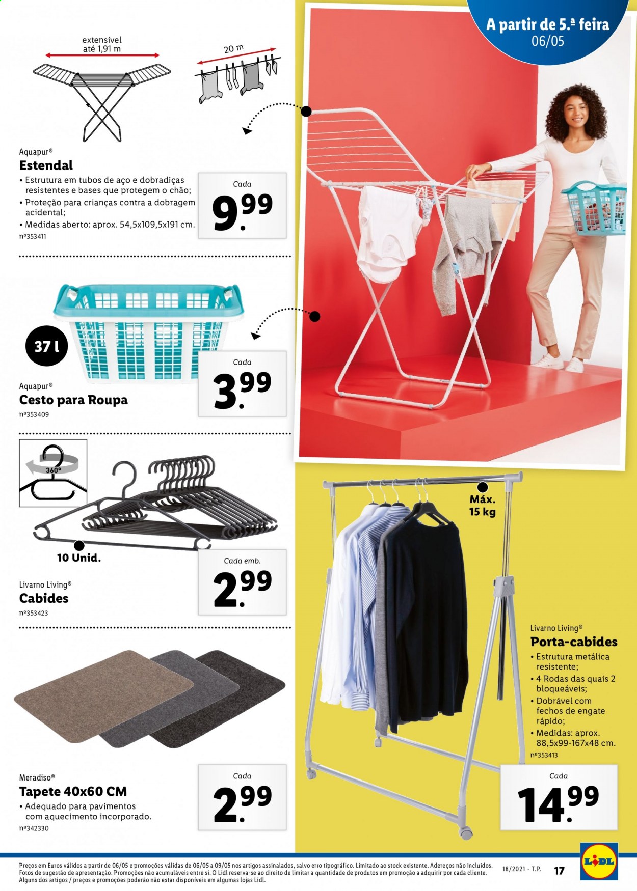 Folheto Lidl - 3.5.2021 - 9.5.2021. Página 77