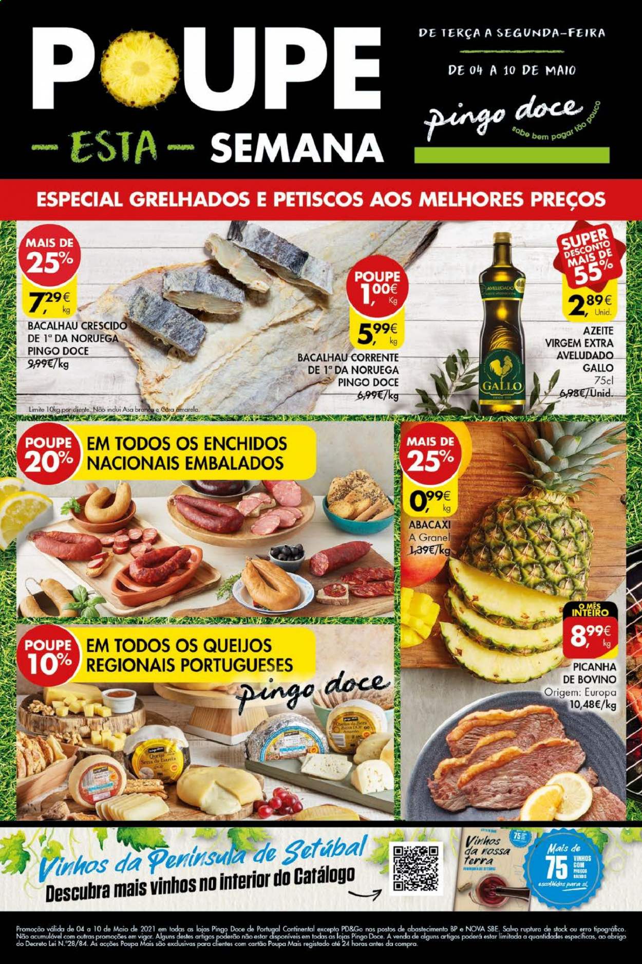 Folheto Pingo Doce - 4.5.2021 - 10.5.2021. Página 1
