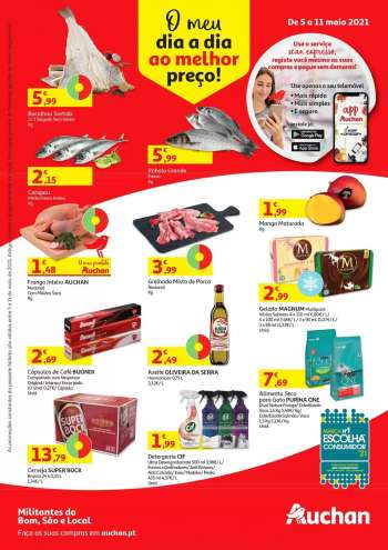 Folheto Auchan - 5.5.2021 - 11.5.2021.