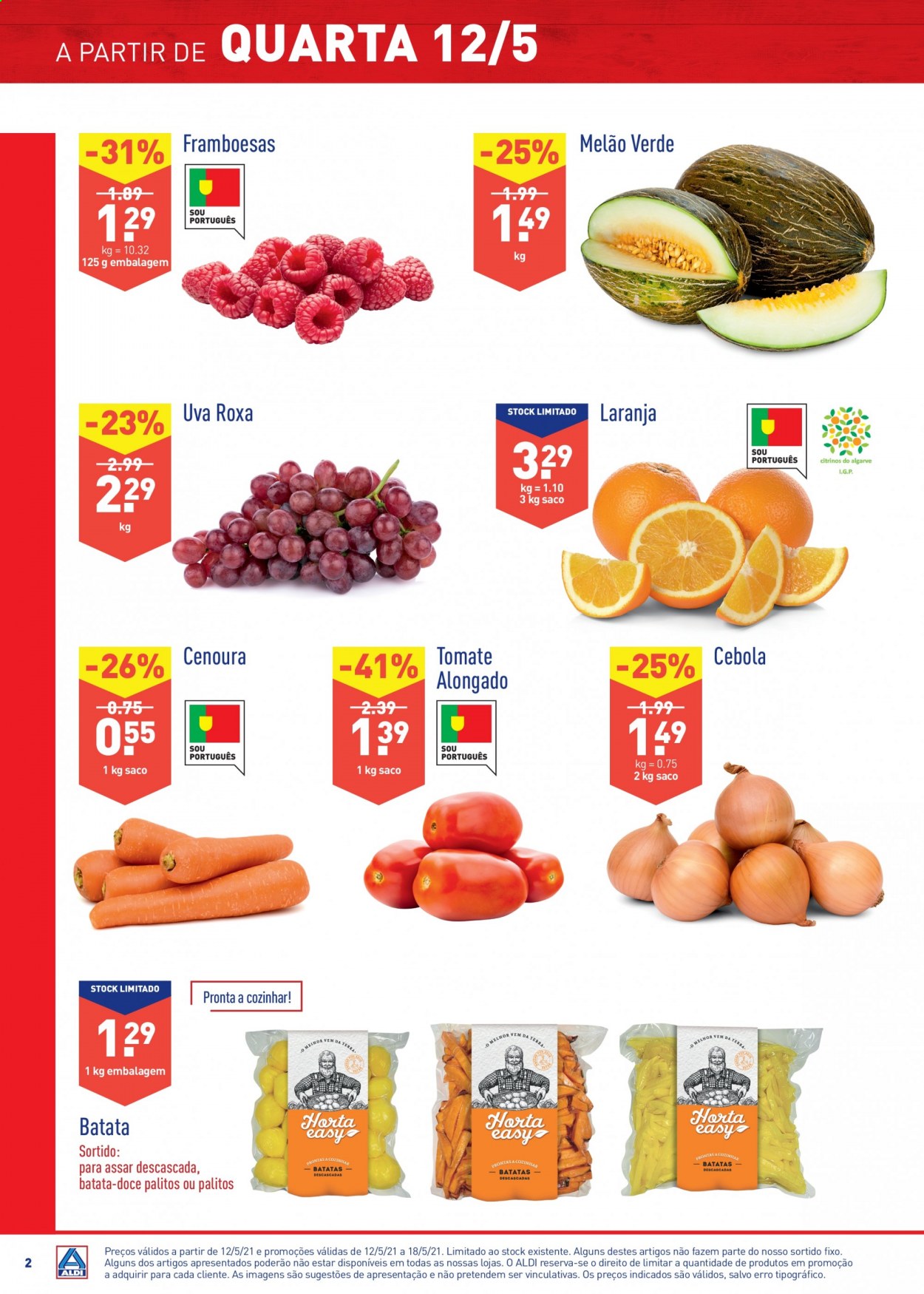 Folheto Aldi - 12.5.2021 - 18.5.2021. Página 2