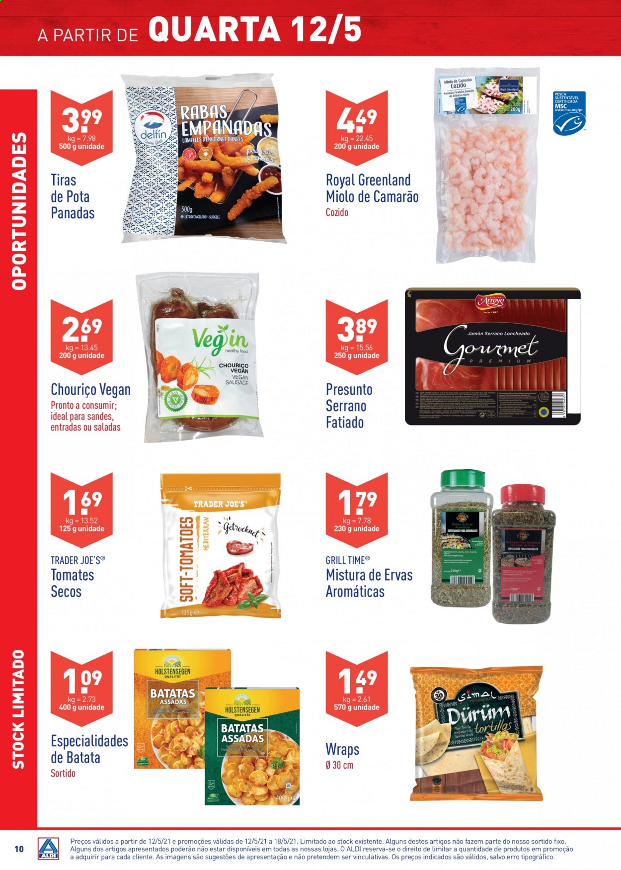 Folheto Aldi - 12.5.2021 - 18.5.2021. Página 10
