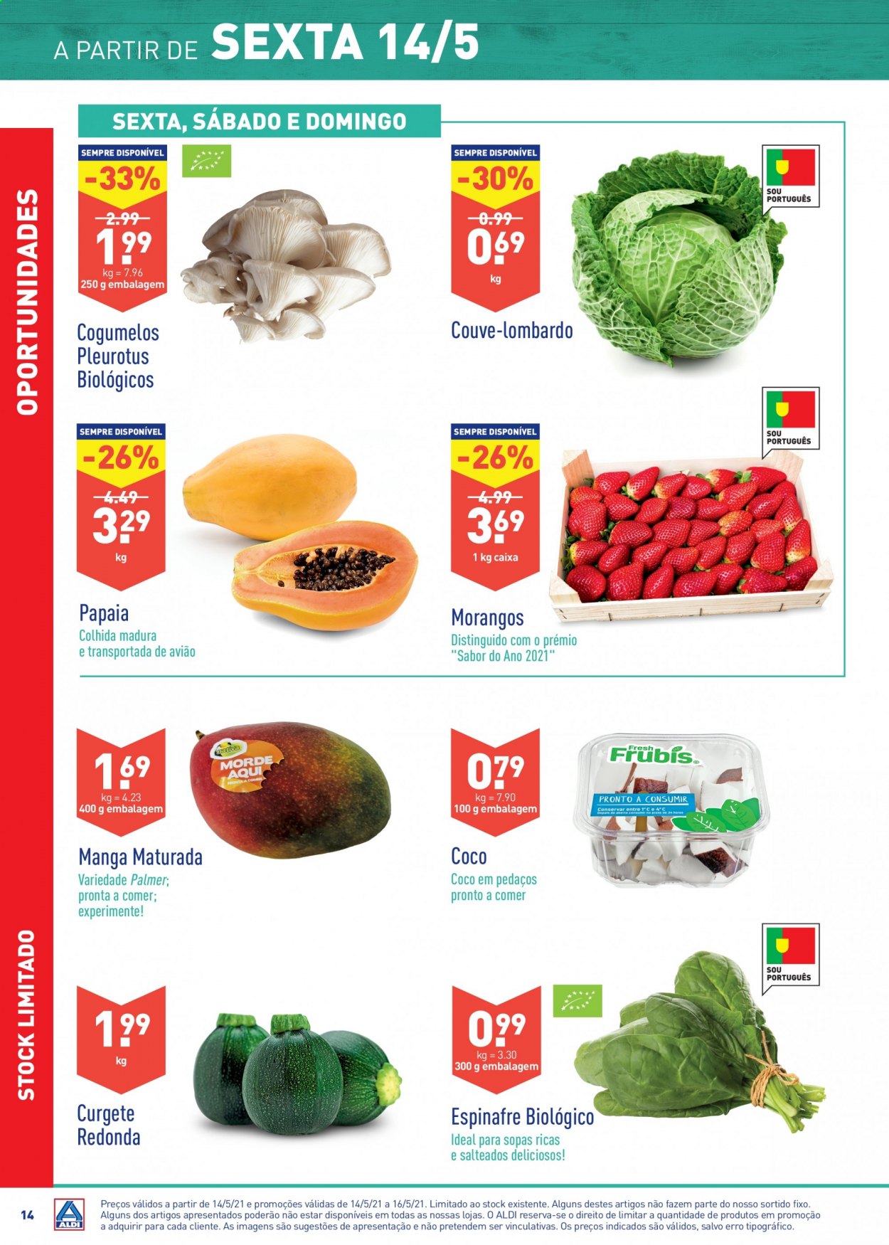 Folheto Aldi - 12.5.2021 - 18.5.2021. Página 14