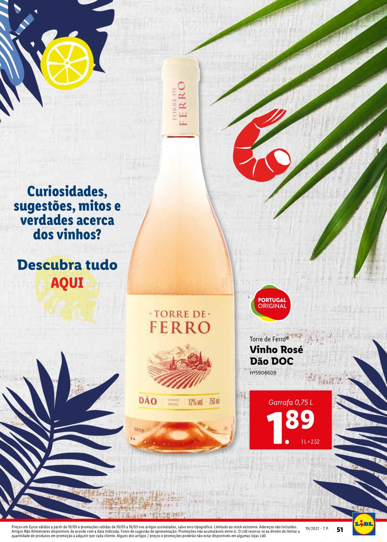 Folheto Lidl - 10.5.2021 - 16.5.2021. Página 51