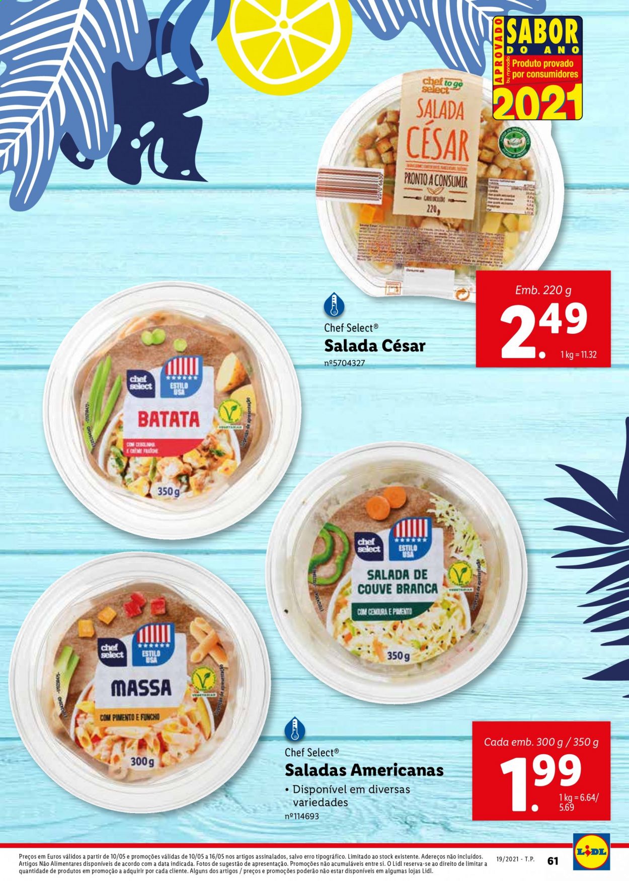 Folheto Lidl - 10.5.2021 - 16.5.2021. Página 61