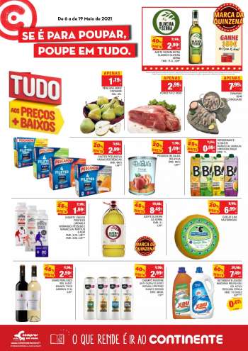 Folheto Continente Modelo - 6.5.2021 - 19.5.2021.